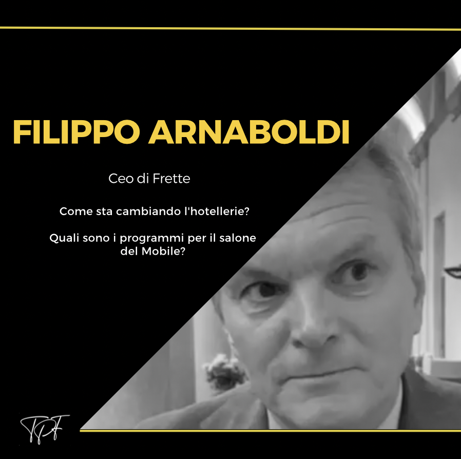 Filippo Arnaboldi, ceo di Frette alla vigilia del Salone del mobile di Milano.