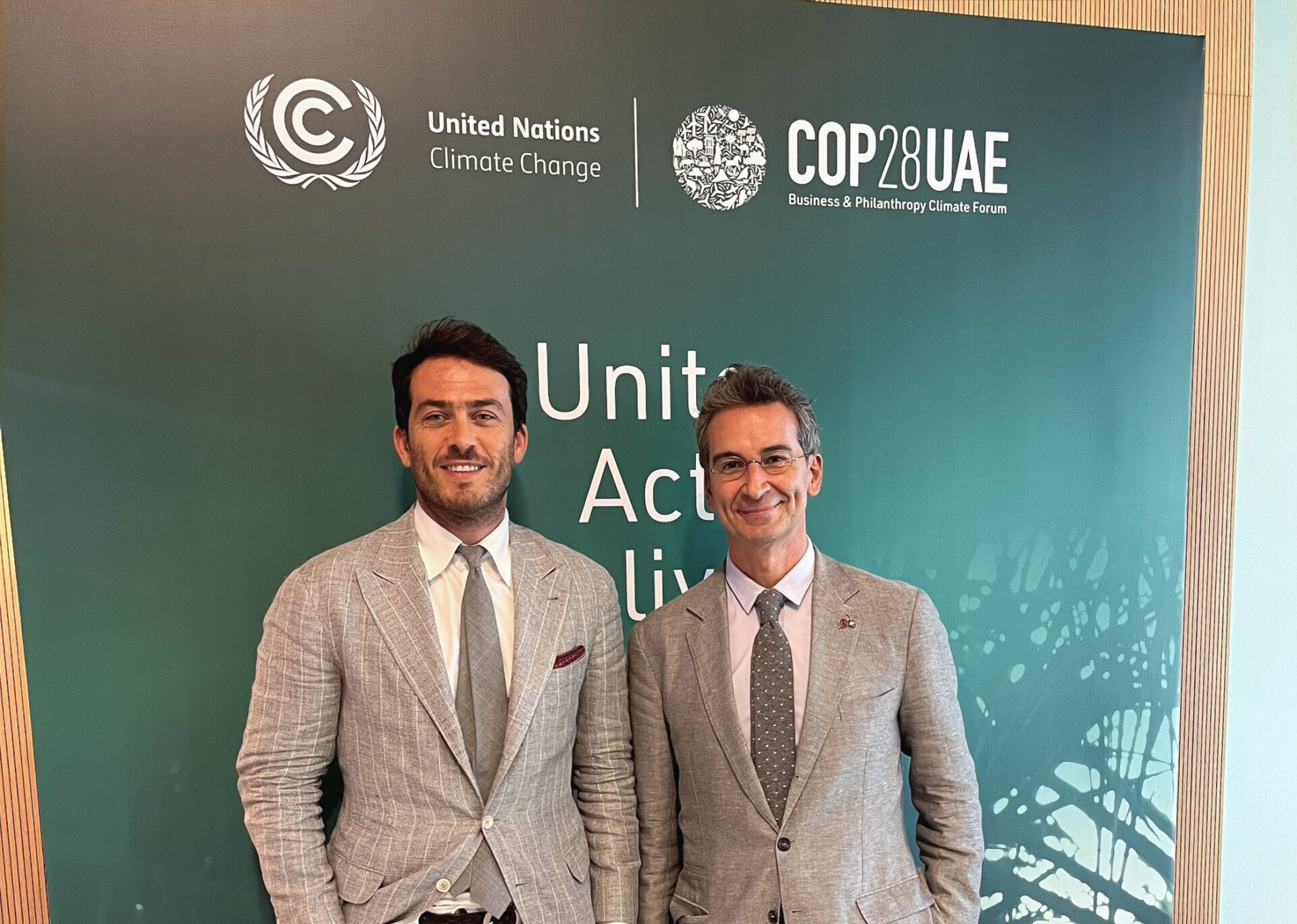 La moda italiana alla Cop28