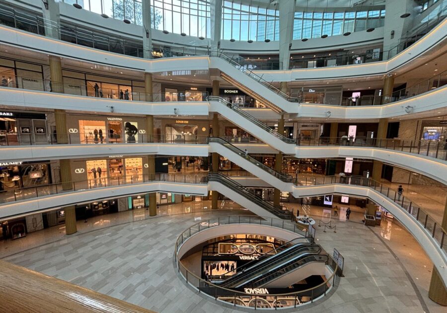 Mall cinesi del lusso: il foot traffic è in crescita (ma non per tutti)