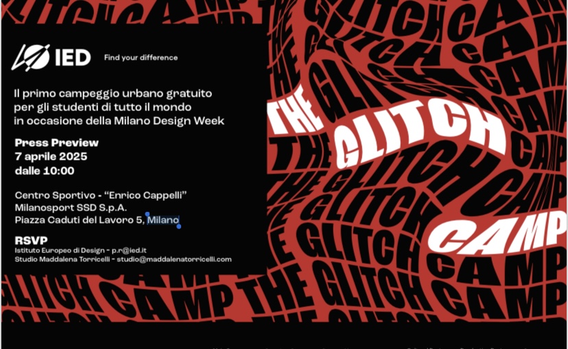 Ied presenta  la seconda edizione del The Glitch Camp