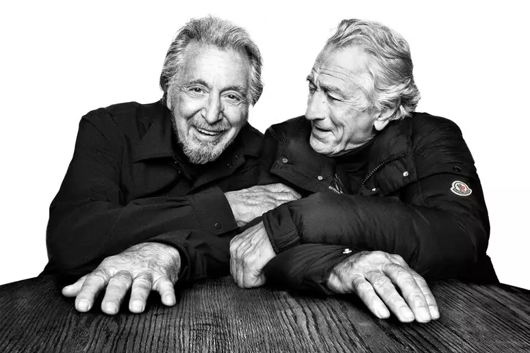 De Niro e Al Pacino per  Moncler. Una campagna nel segno dell’amicizia
