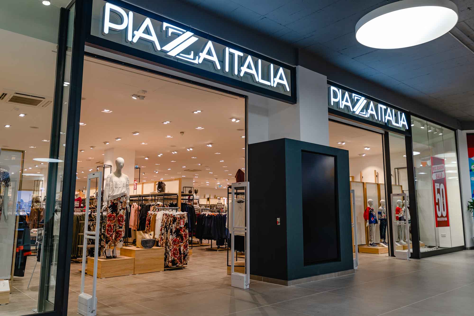 Piazza Italia rilancia con 200 nuove aperture