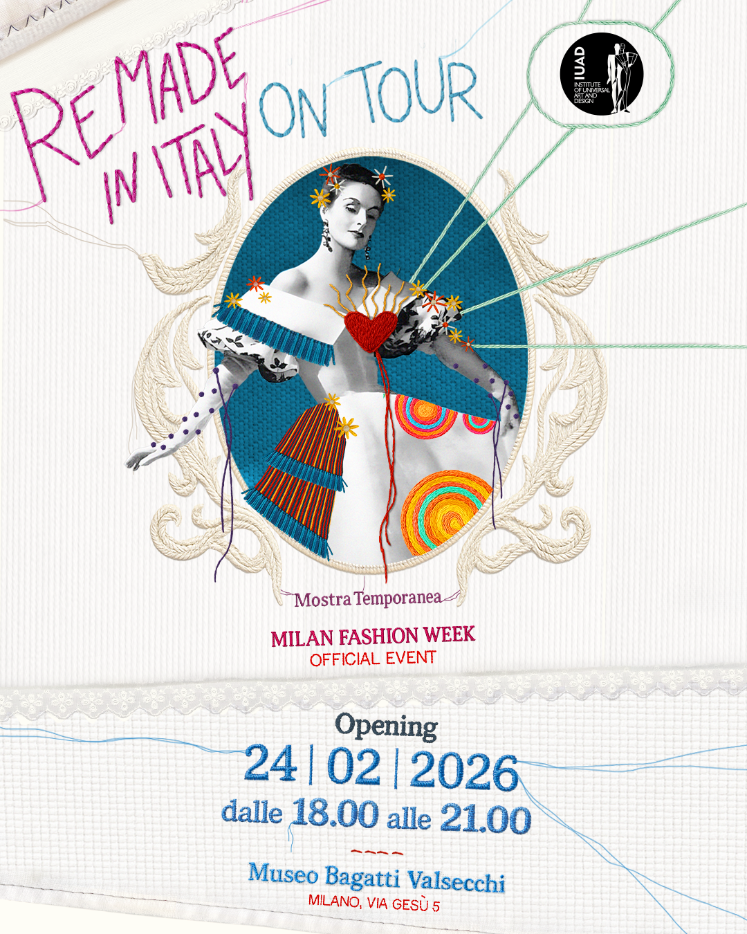 ReMade in Italy: la mostra degli studenti Iuad alla fashion week