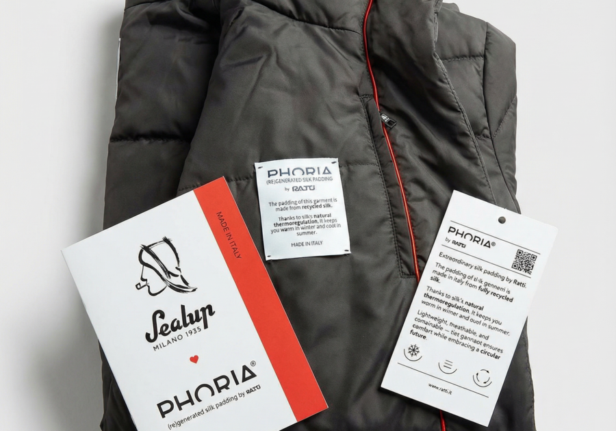 Partnership Sealup-Ratti. Nasce Phoria, l’innovazione sostenibile per l’ outwear