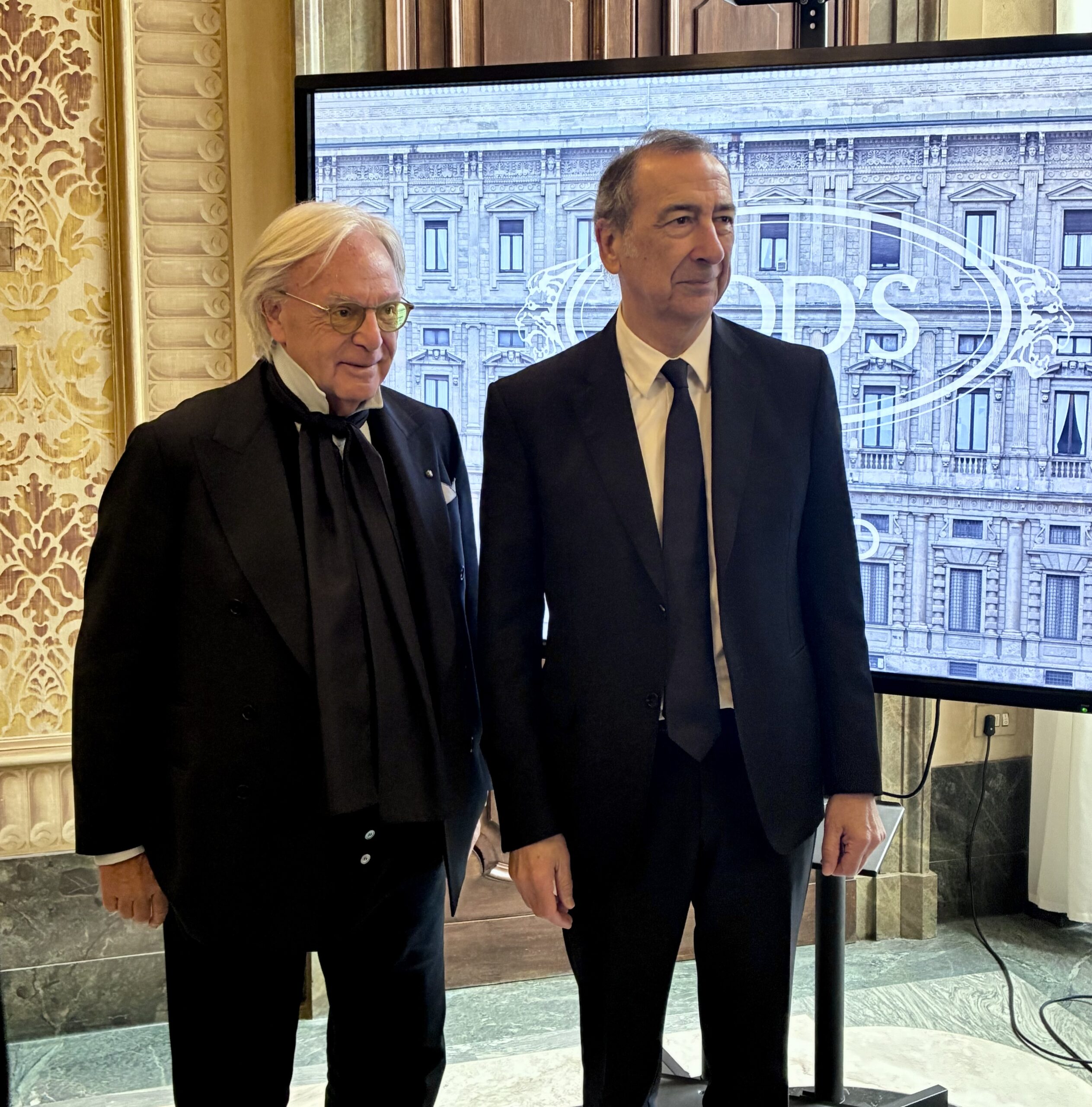 Tod’s, concluso il restauro di Palazzo Marino. Della Valle: “Pubblico e privato, collaborazione efficace e rapida”