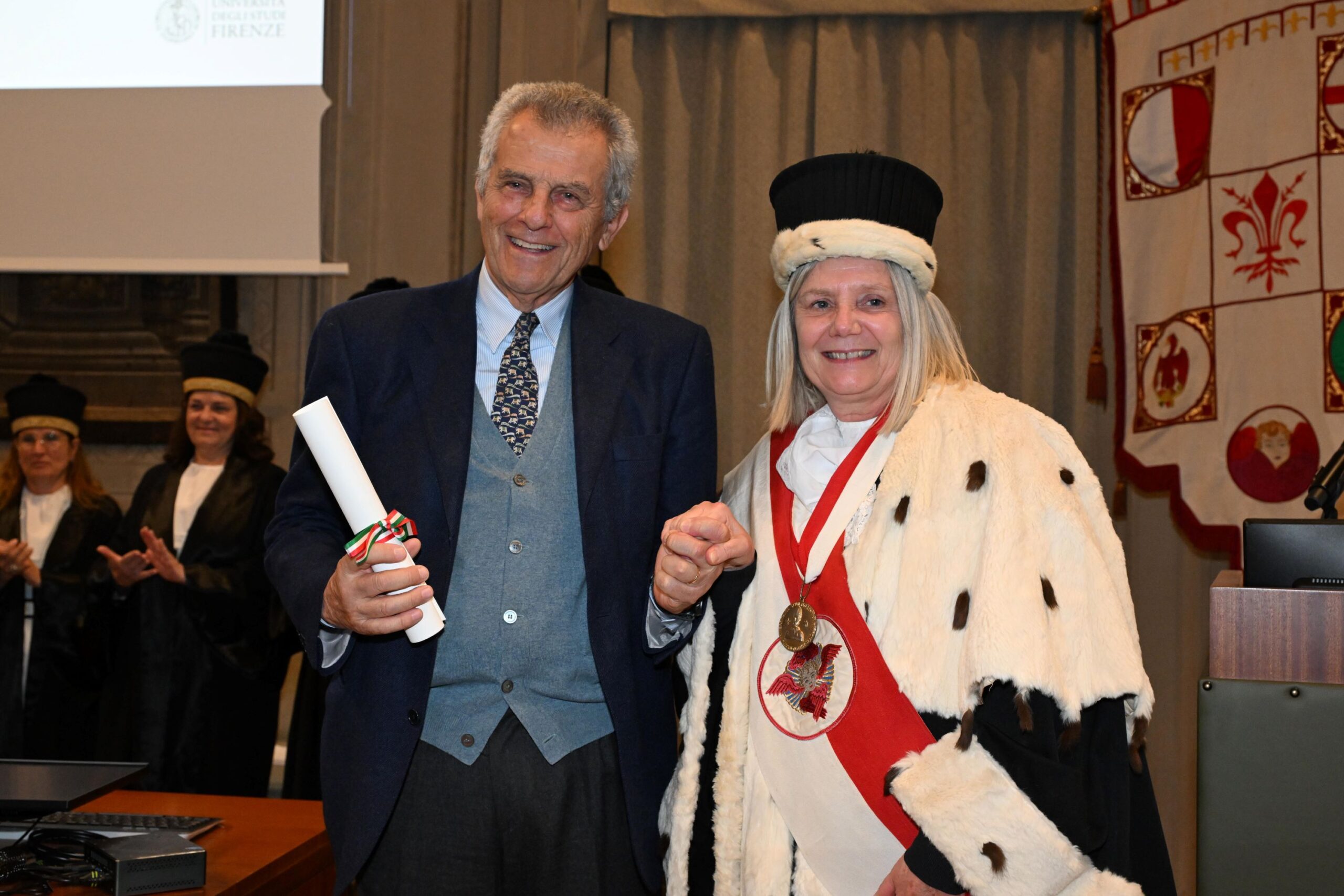 Laurea honoris causa a Ferruccio Ferragamo